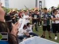 Soccer fans braved the heat of Phoenix to support their team in Group Stage CONCACAF Gold Cup play.