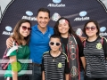 Allstate celebrates with fans outside The Goergia Dome before the 2015 CONCACAF Gold Cup semi-finals