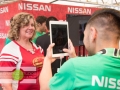 Nissan showcases at Fútbol Fiesta in Seattle. Seattle Event Photography by AShapiro Studios