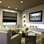 The showroom at Madrona Digital - a custom home theater design and installation company - welcomes you.