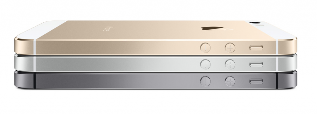 Apple's iPhone 5s, in stores this Friday, September 20 2013, is available in 3 different colors.