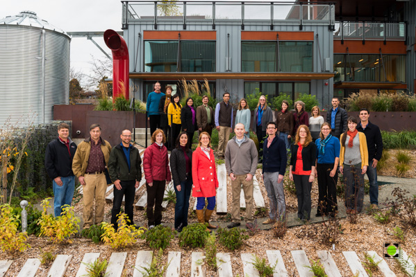 The Watershed Company Holiday Portrait 2013 - Take Three - We're really Close