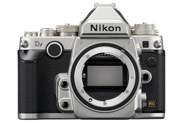 The sensor of a Nikon Df measures 36x24mm and contains 16.2 million pixels