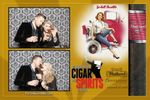 Seattle-Area's Snoqualmie Casino chose PartyBoothNW as the Photo Booth for the Washington Cigar and Spirit Festival!