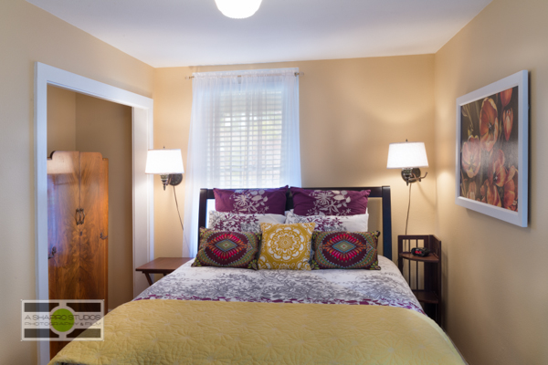 The downstairs bedroom of a Phinney Ridge Craftsman-style Nice Seattle Home - Listing soon! ©2014 Ari Shapiro - AShapiroStudios.com