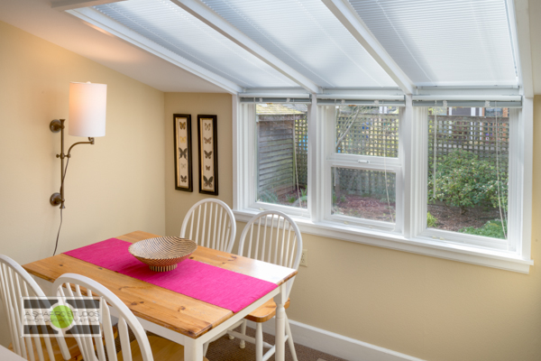 The dining nook of a Phinney Ridge Craftsman-style Nice Seattle Home - Listing soon!  ©2014 Ari Shapiro - AShapiroStudios.com