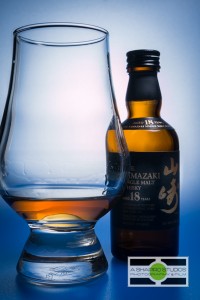 Yamazaki 18 Single Malt Japanese Whisky - Tabletop Product Photography by Ari Shapiro - AShapiro Studios - for The Whisky Guy