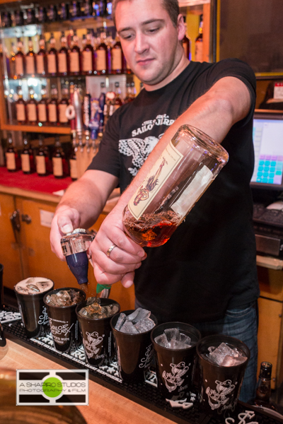 Bartenders in and around Spokane, WA were treated to a night of bowling and fun with Sailor Jerry! Spokane Event Photography @2014 Ari Shapiro - AShapiroStudios.com