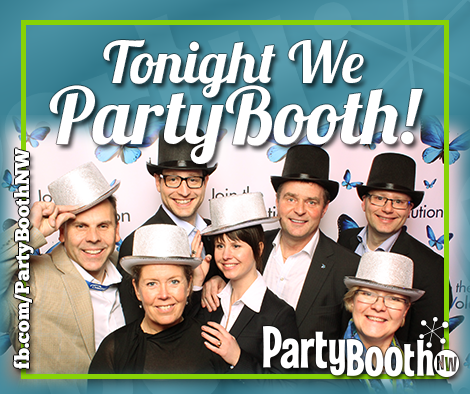 The Northwest's most FUN and Interactive Photo Booth for Seattle, Bellevue, Everett, Tacoma and Beyond - PartyBoothNW - Tonight We PartyBooth!