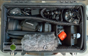 The video equipment I'll be using to shoot the CONCACAF Gold Cup in 2015. Photography by Ari Shapiro - AShapiroStudios.com