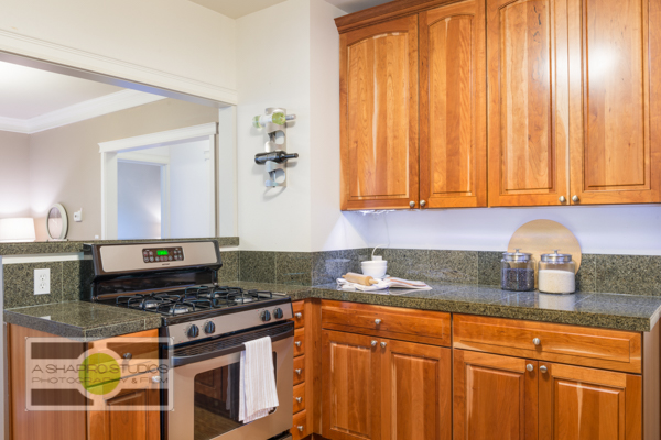 Lots of wood in the kitchen of a Ballard updated Craftsman house.  Seattle Real Estate Photography ©2015 Ari Shapiro - AShapiroStudios.com