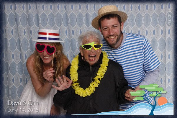 Friends from all corners of the globe joined Orin and Deva for their wedding in Seabrook on the Washington coast - and rocked the Seattle Photo Booth by PartyBoothNW!