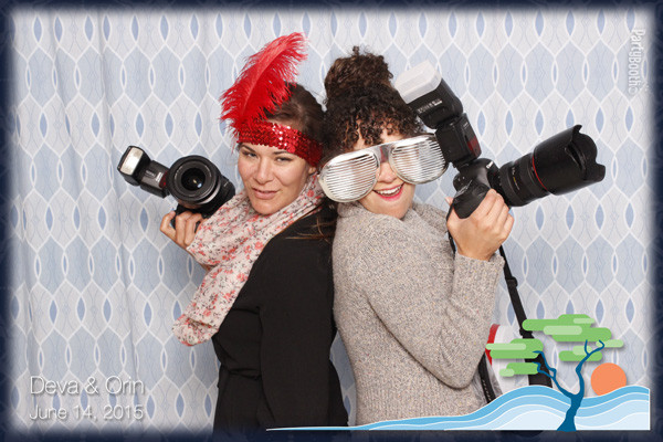 Friends from all corners of the globe joined Orin and Deva for their wedding in Seabrook on the Washington coast - and rocked the Seattle Photo Booth by PartyBoothNW!