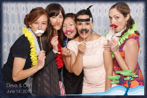Friends from all corners of the globe joined Orin and Deva for their wedding in Seabrook on the Washington coast - and rocked the Seattle Photo Booth by PartyBoothNW!
