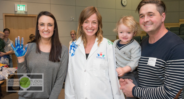 As part of the $10.5M being donated to various medical centers across the country, children receiving treatment for cancer at Seattle Children's Hospital were among the attendees of the ceremony where representatives from Hyundai, including local dealers, presented a $250,000 grant to the hospital to fund treatment programs as part of the Hope On Wheels program. Seattle Corporate Event Photography ©2015 Ari Shapiro - AShapiroStudios.com