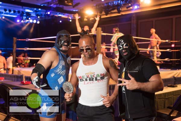 The one and only Macho Libre Cigar & Wrestling Fiesta returned to the Snoqualmie Casino Ballroom on Thursday, May 5. Wrestling fans and party goers enjoyed high flying Lucha Libre action as well as special deals on El Jimador tequila, Corona and our featured cigar, Leccia Luchador. Leccia Tobacco’s Sam Leccia was on hand as we celebrated Cinco de Mayo in style! Seattle Corporate Event Photography ©2016 Ari Shapiro - AShapiroStudios.com