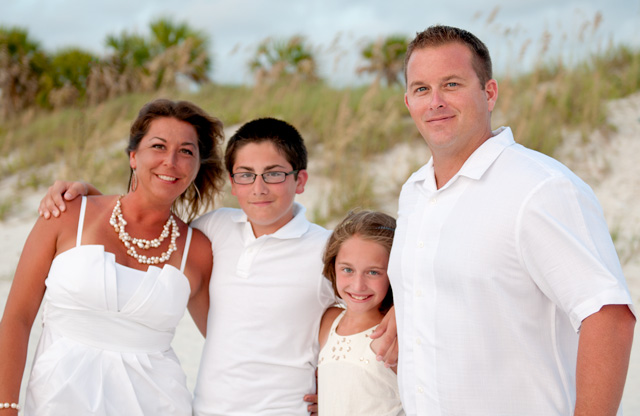 The Norris Family - Taken near Clearwater Beach, FL