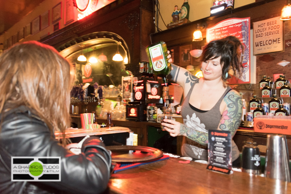 A concert from AC/DC tribute band Hell's Belle's and Jagermeister at Pioneer Square's Central Saloon... You know it'll be a good time! Seattle Event Photography @2015 Ari Shapiro - AShapiroStudios.com