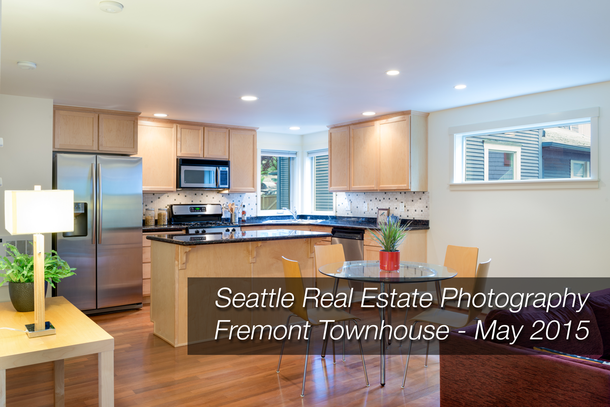 Seattle Real Estate Photography: Fremont Townhouse